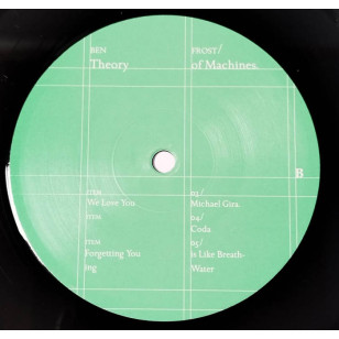 Ben Frost - Theory Of Machines , Iceland Vinyl LP ***READY TO SHIP from Hong Kong***